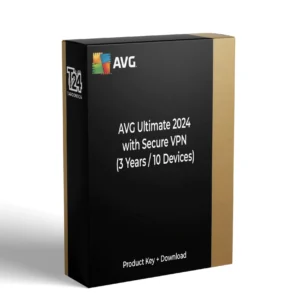 AVG Ultimate 2024 with Secure VPN Key (3 Years / 10 Devices)