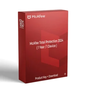 McAfee Total Protection 2024 Key (1 Year / 1 Device)