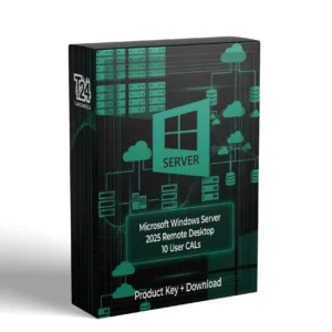 Microsoft Windows Server 2025 Remote Desktop 10 User CALs