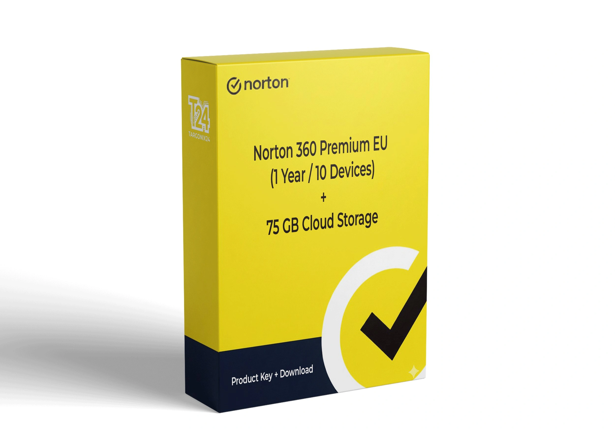 Norton 360 Premium EU Key (1 Year / 10 Devices) + 75 GB Cloud Storage